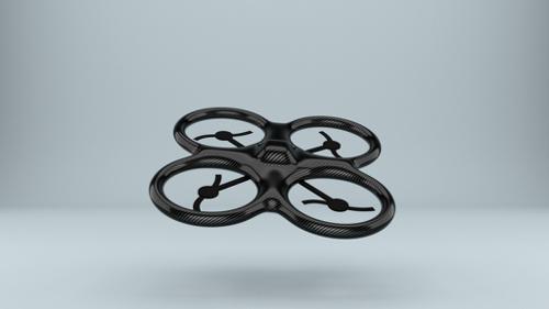 Quadrocopter (High-Poly & Low-Poly Gaming-Ready) preview image